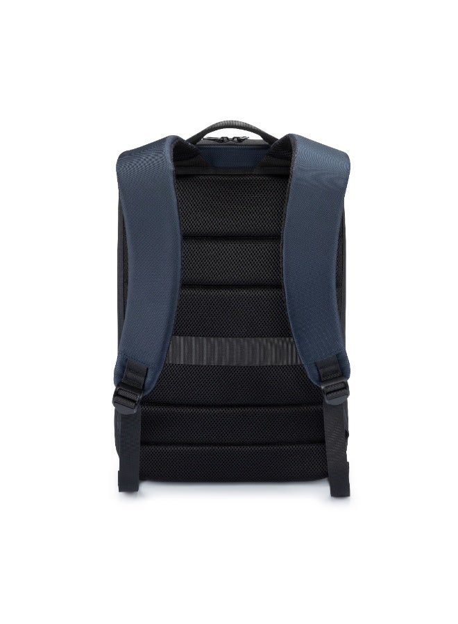 كينغسونز حقيبة لابتوب Kingsons مقاس 15.6 بوصة 🎒 لون أزرق داكن – مقاومة للماء 💧، 2 حجرة رئيسية 🧩، جيب مبطن للابتوب 💻، جيب للـ iPad 📱، 5 جيوب إضافية للإكسسوارات 🔌، تصميم عملي مريح، مع حزام حقيبة السفر الخلفي 🧳 مثالية للطلاب، العمل والسفر ✈️ - Image 3