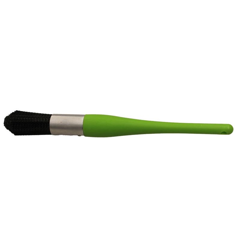 Forney 70508 Parts Cleaning Brush, Carbon Steel with Plastic Handle, 10-1/2-Inch,Green - Image 2