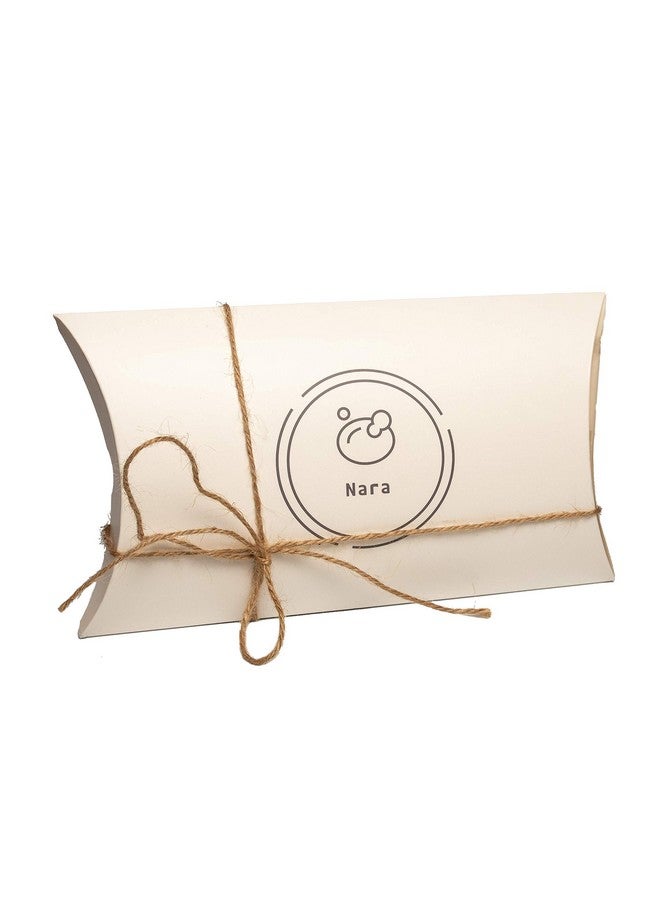 Nara Loofah (Lufa) Sponge Set : One Face Sponge One Back And Body Scrubber And A Suction Clip. Sponges To Exfoliate Your Body And Face. - Image 4