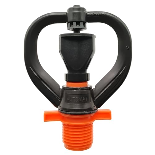 Automat Butterfly/Superfly Sprinkler Head for Garden Sprayer/Agriculture/Irrigation/Lawn/Pipes/Poultry Farm use/Male Thread 1/2 Inch (Pack of 5) - Image 1