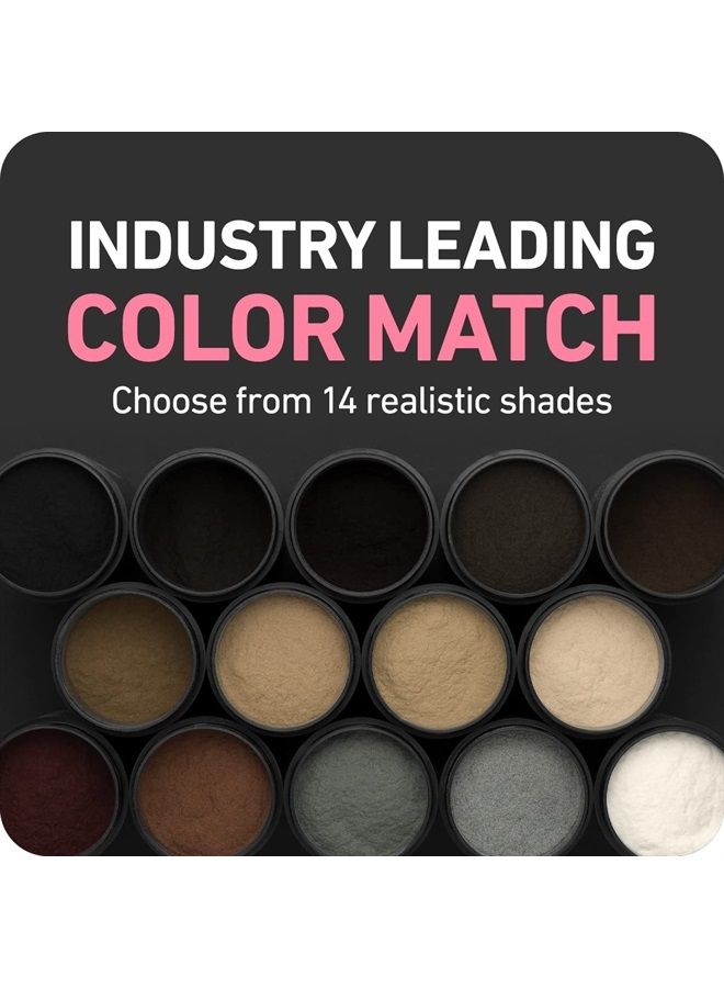 Boldify ألياف بولديفاي للشعر الخفيف (أسود) غير قابلة للكشف وطبيعية - زجاجة 12 جرام - تخفي تساقط الشعر تمامًا في 15 ثانية - مكثف وغطاء للشعر الناعم للنساء والرجال - Image 1