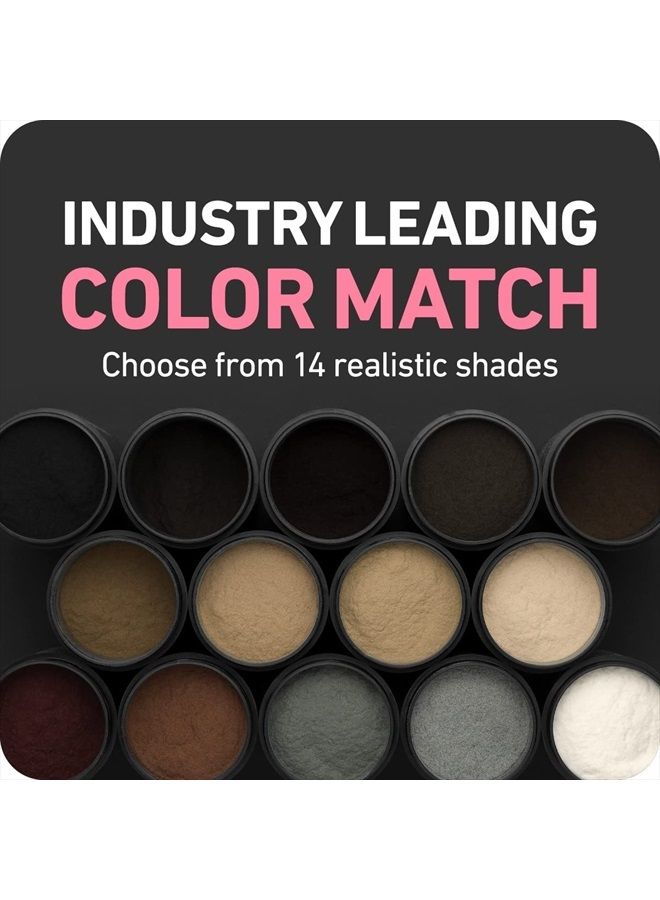 Boldify ألياف بولديفاي للشعر الخفيف (أسود) غير قابلة للكشف وطبيعية - زجاجة 12 جرام - تخفي تساقط الشعر تمامًا في 15 ثانية - مكثف وغطاء للشعر الناعم للنساء والرجال - Image 2