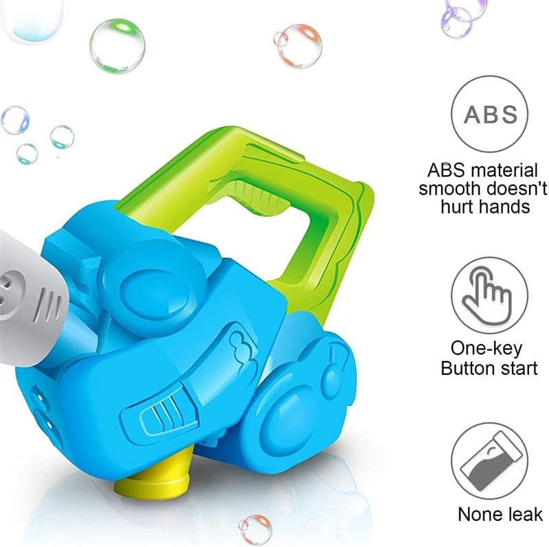 ArtCreativity Bubble Leaf Blower with 3 Refill Solutions, Outdoor Bubble Toys for Toddlers 1-3, 2 Year Old Boy Birthday Gift, Christmas Toddler Toys for Boys, Bubble Machine for Kids - Image 3