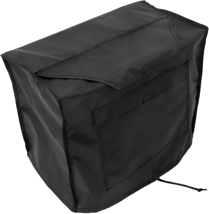 Universal Waterproof Portable Generator Cover Black Sunscreen Shade Protective Dustproof Outdoor Generator Running Cover - Image 1