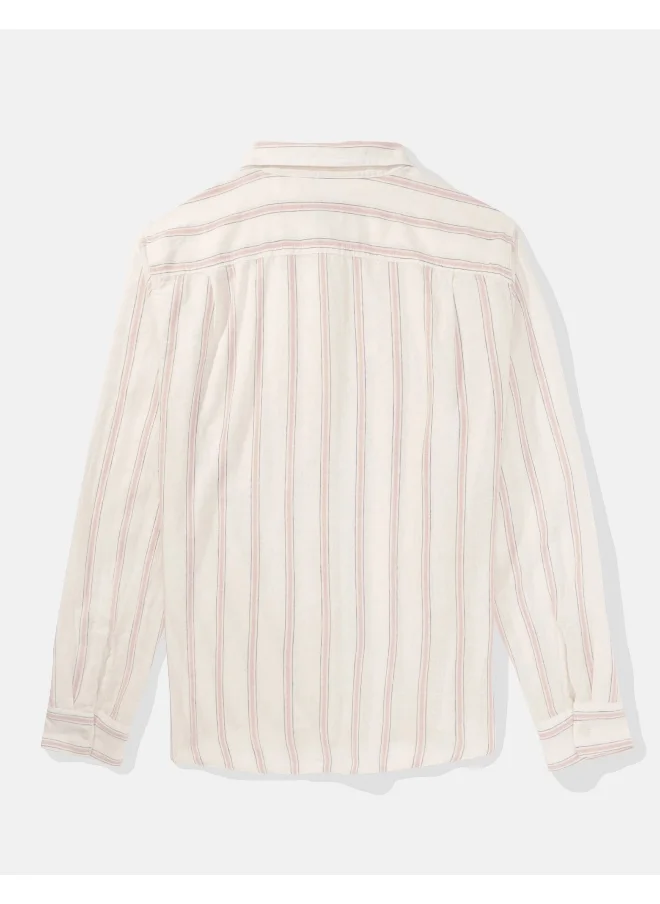 American Eagle Striped Classic Fit Shirt