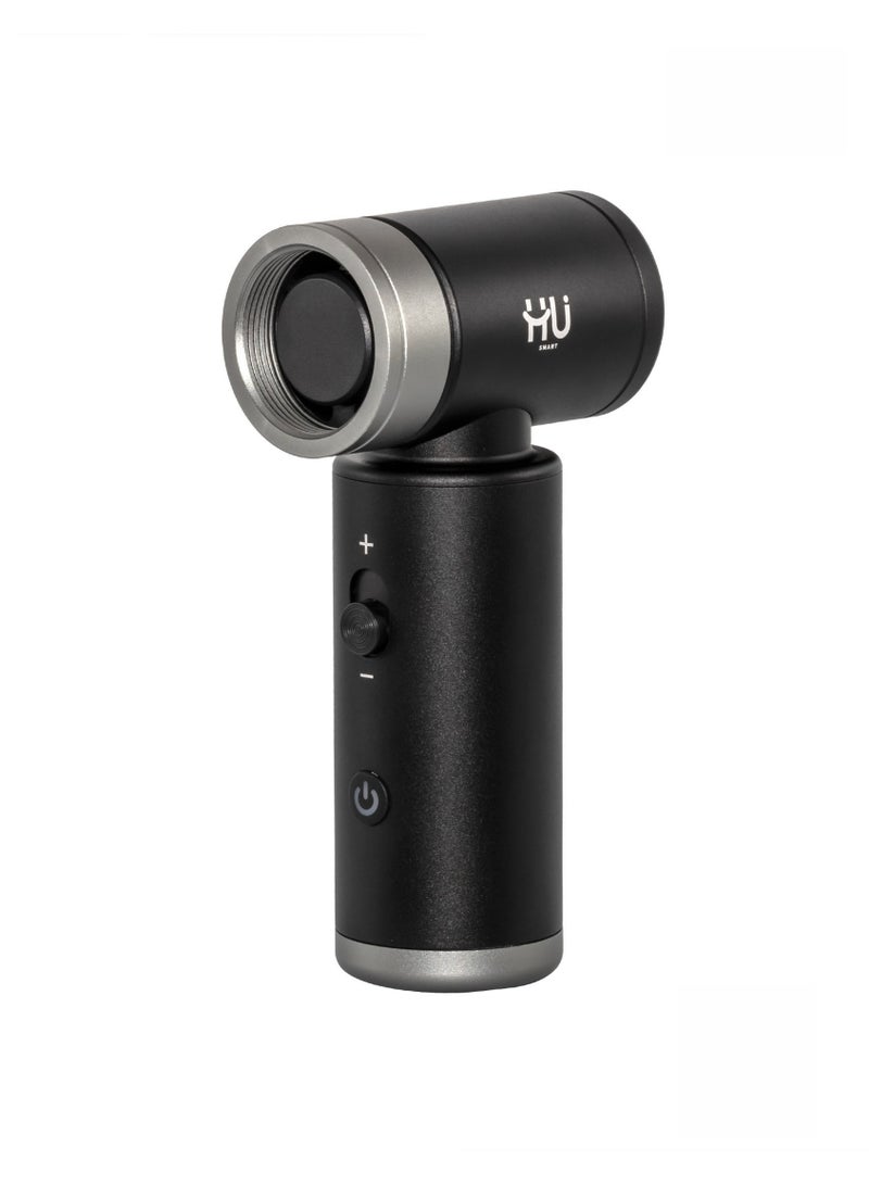 H U Wireless High-Speed Jet Fan – Portable Air Duster with Dual Nozzles & Mini Vacuum, Powerful Cordless Dust Blower for Car, Keyboard & Outdoor Use - Image 5