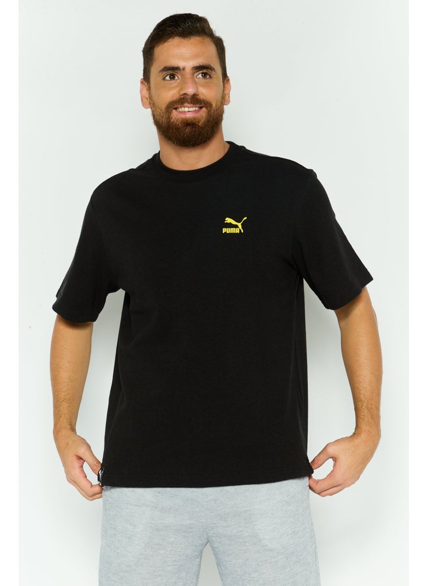 PUMA Men Sportswear Fit Short Sleeve Training T-Shirt, Black  - Image 1