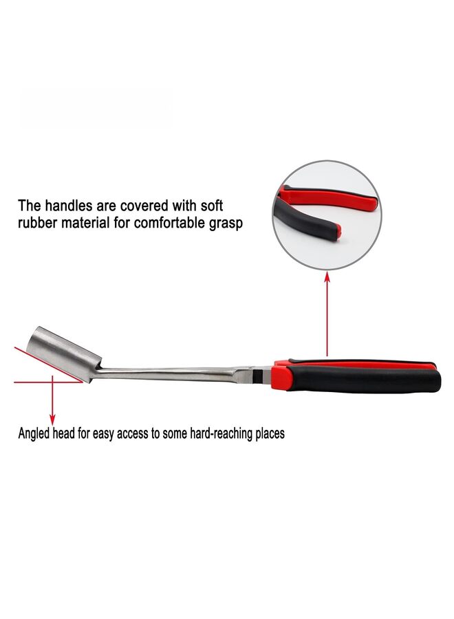 Generic Car Spark Plug Wire Removal Pliers Tool, High Voltage Cylinder Cable Removal Clamp Tool,Spark Plug Boot Removal Tool  - Image 2