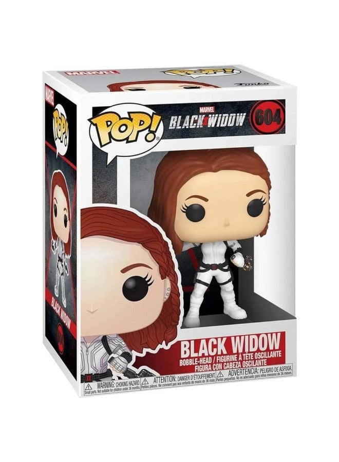 Funko Pop! Marvel: Black Widow - Black Widow in White Suit Vinyl Bobblehead - Image 3
