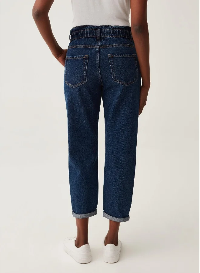 Ovs Cropped slouchy jeans