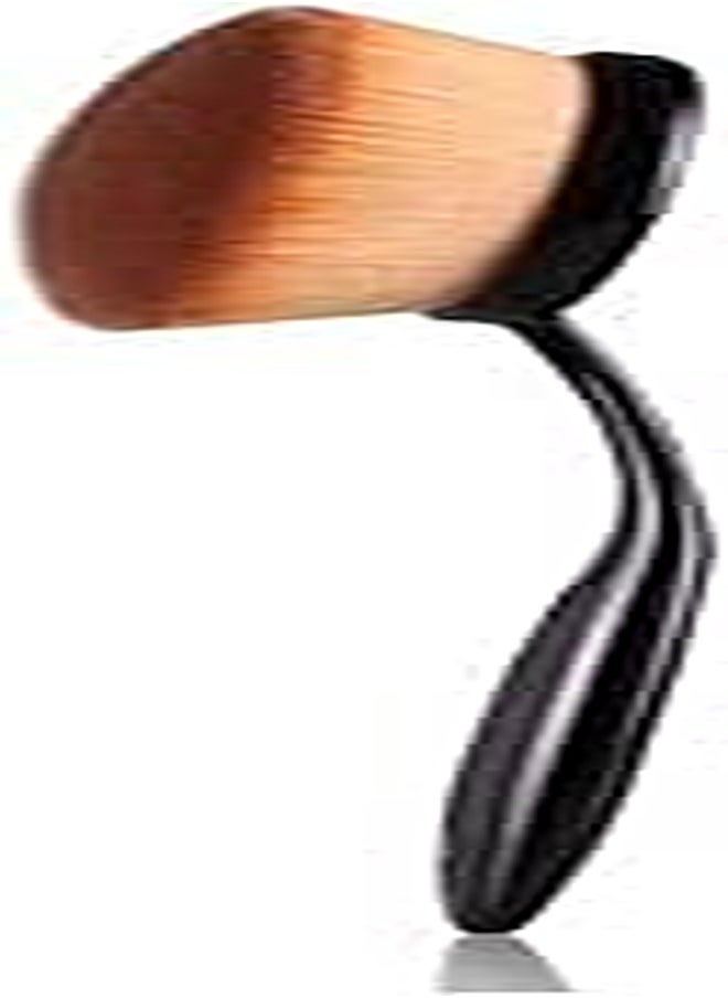 Generic Oval Foundation and Contour Applicator Makeup Brush 