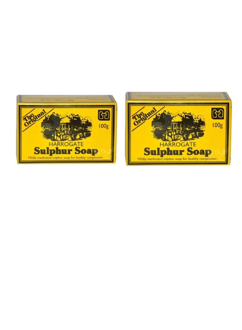 هاروغيت عدد 2 صابونة كبريت 100جرام