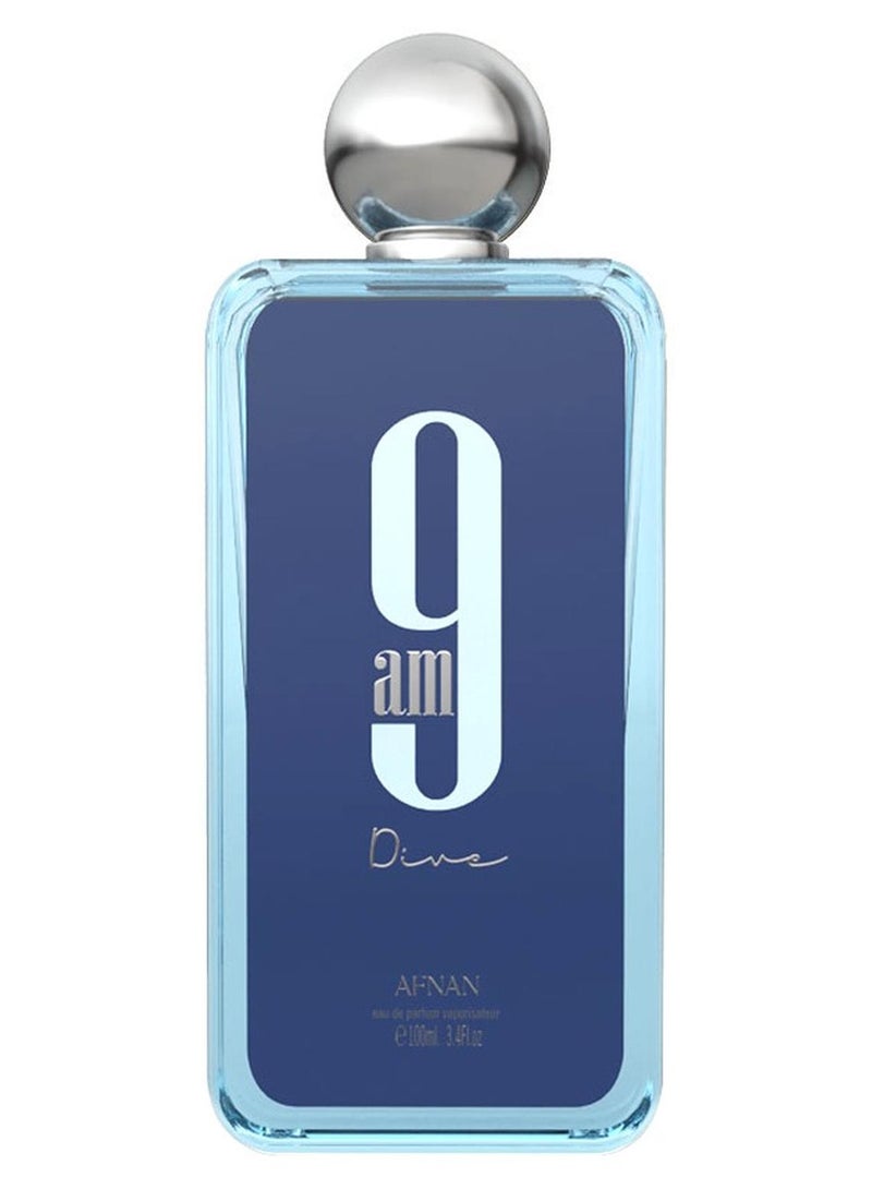 Afnan 9 AM Dive Unisex Eau De Parfum, 100 ML - Image 1