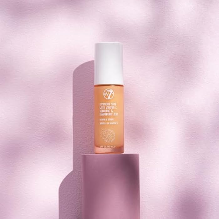 W7 Luminous Skin Vitamin C Serum - Soft Hydrating Cream With Hyaluronic Acid - Image 3