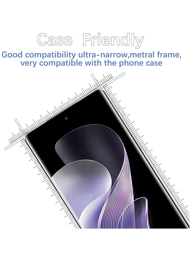 3-Pack Vivo V40 Privacy Screen Protector Anti Spy Tempered Glass Film 9H Tempered Glass Screen Replacement Vivo V40 Anti Spy Screen Protector - Image 3