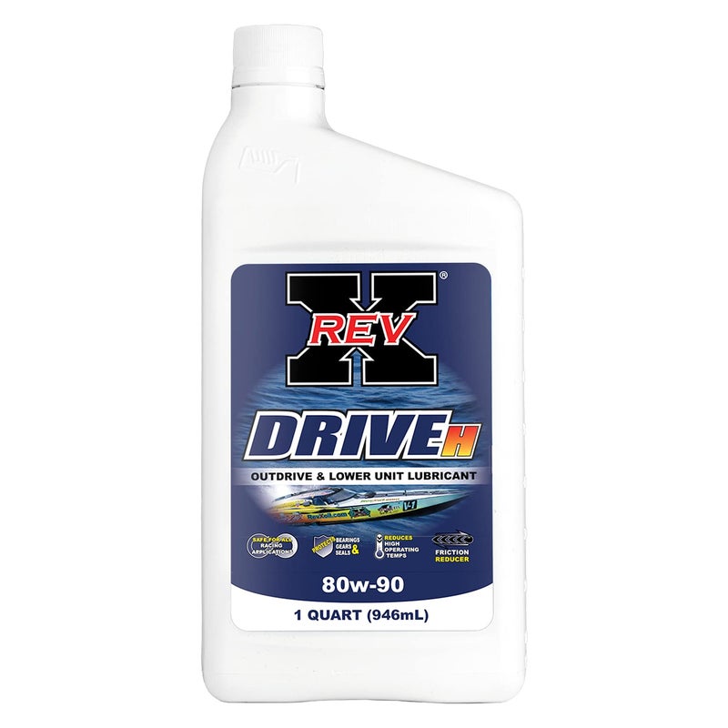 REV X زيت وشحم REV X DRIVE H 80w90 للخارج - 32 أونصة سائلة - Image 1