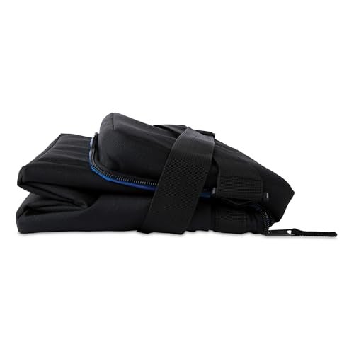 PackIt Freezable Newport Cooler, Black, Collapsible, Reusable, Built with ECOFREEZE® Technology, Wide Top Opening, Double Zip Closure, with Adjustable & Removable Shoulder Straps for Easy Carrying - Image 4