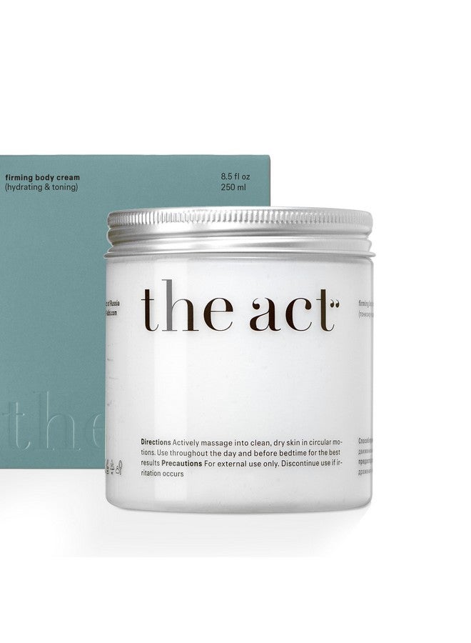 The Act Firming Body Cream - Hydrating Cream with Green Coffee & Lotus - Smooths and Nourishes Skin for a Spa-Like Experience for Men and Women, 8.5 fl oz - Image 1