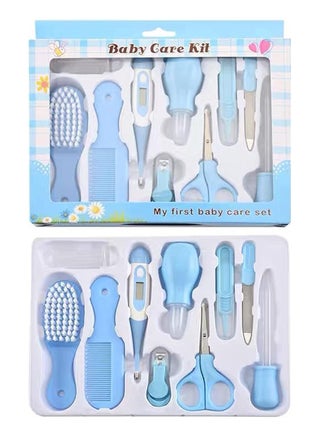 Baby Nail Kit 12-In-1 Baby Grooming Kit,Anti-Shear Flesh Design Baby Nail Clippers, Scissor, Tweezer, Liquid Dropper, Nasal Aspirator, Baby Manicure Kit And Pedicure Kit For Newborn, Infant & Toddler - pzsku/Z5564E1304F3E827D995EZ/45/_/1723466751/080494de-6964-4b1c-8af7-b5e819601dcc