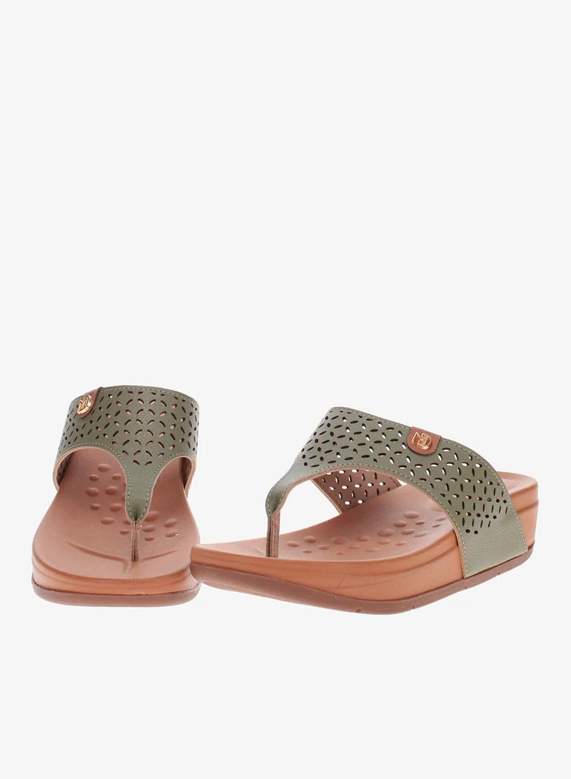 Modare Camel Modare Women’s Flat Summer Footwear – Lightweight Slip-On Comfort with Stylish Casual Design for Women | Best Price UAE