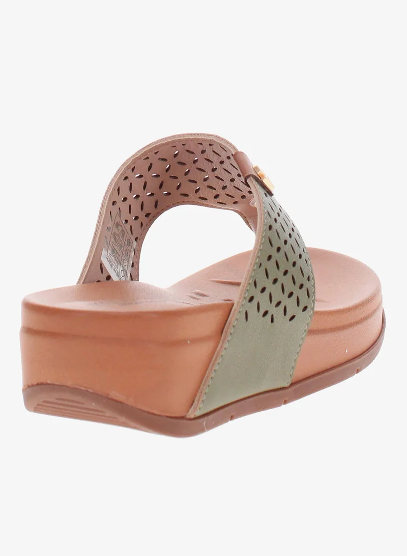 Modare Camel Modare Women’s Flat Summer Footwear – Lightweight Slip-On Comfort with Stylish Casual Design for Women | Best Price UAE