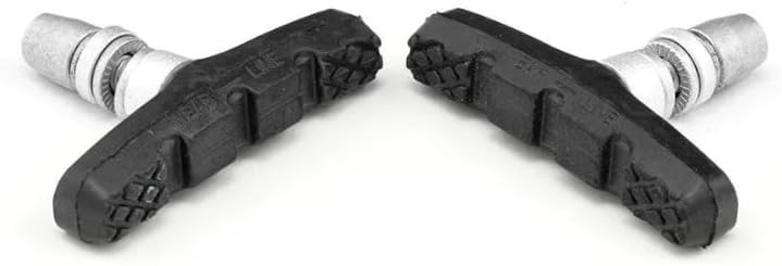 وسادات فرامل دراجة ووم الأصلية - متوافقة مع فرامل الحافة - تعديل سلس - مركب طويل الأمد - أسود - زوج