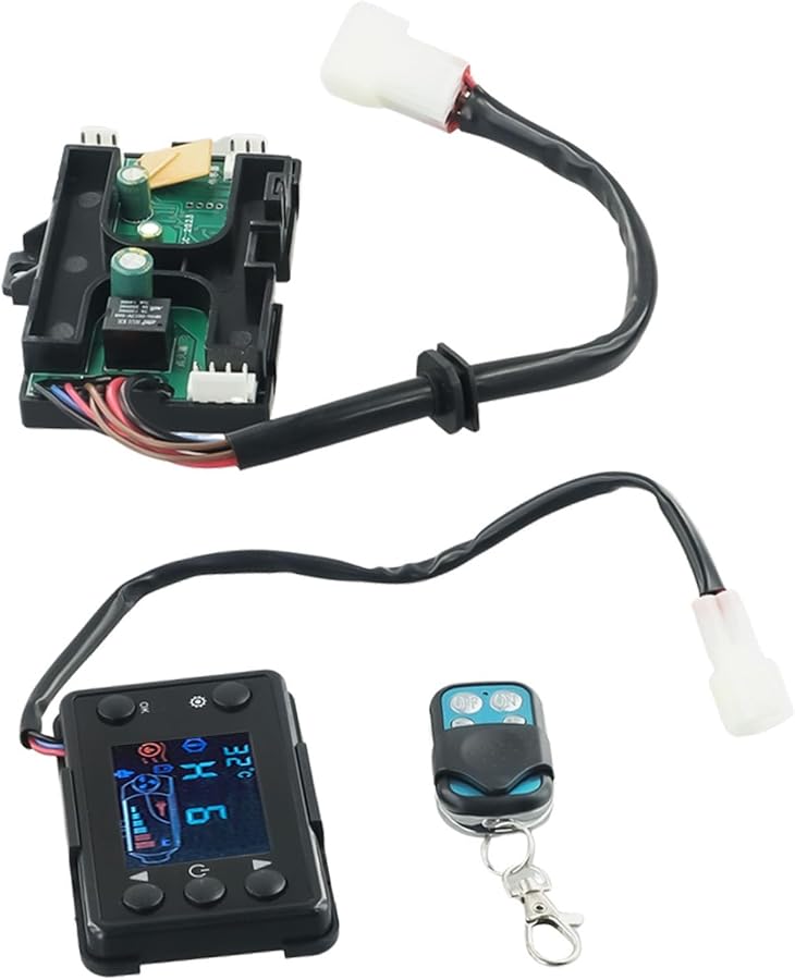 12V Air Diesel Parking Heater with Remote Controller LCD Monitor Switch 3KW 5KW 8KW Models - Image 2