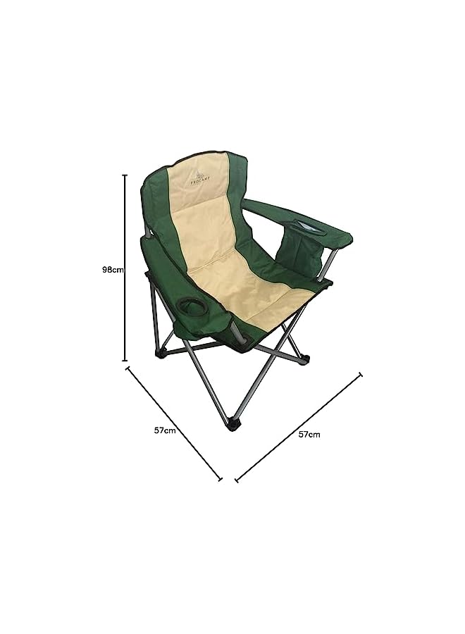 Procamp كرسي تخييم قابل للطي بحجم كبير مع حقيبة حمل - Image 3
