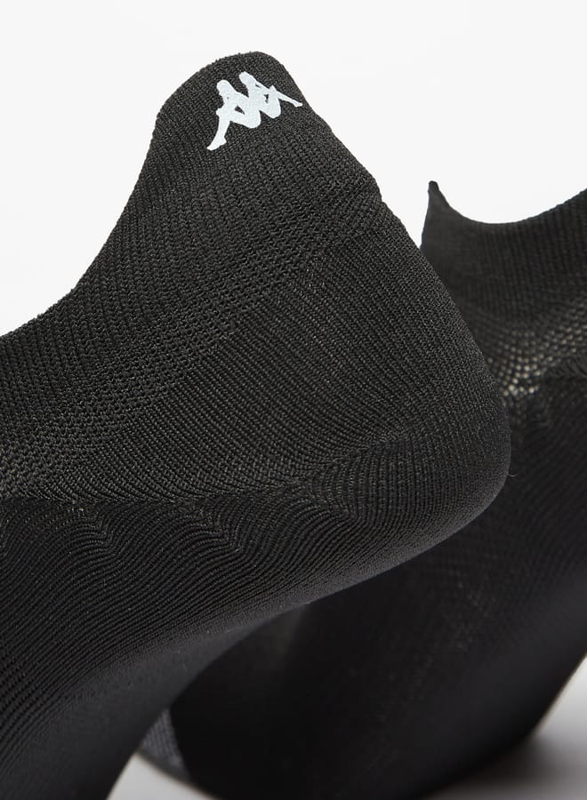 Kappa Men's Logo Detail Ankle Length Performance Socks - Set of 3 - Image 2