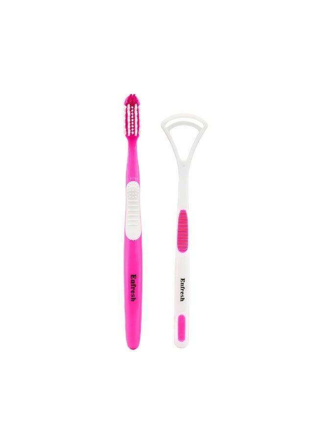 Enfresh Tongue cleaner w/Toothbrush - Image 5