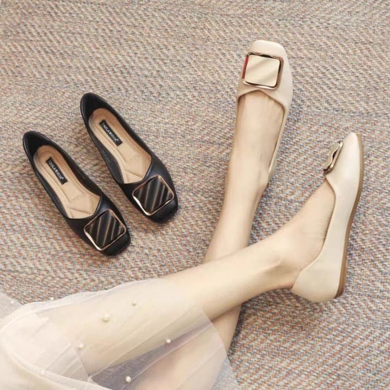 Women's Flat Slip-On Loafer Shoes - Image 2