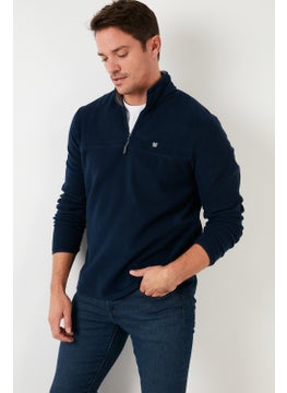 Buratti Slim Fit Anti-Pilling Non-Pilling Bato Collar Winter Raised Polar Fleece Men's POLAR 5906001  - Image 2