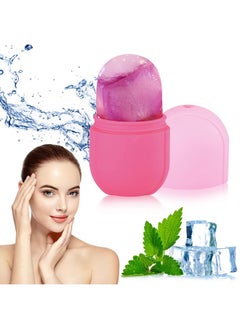 Aethland Aethland Ice Roller for Face and Eye, Silicone Mold Face,Facial Skin Care Tool Eye Puffiness Relief & Remove Fine Lines Reduce Acne Beauty Gift Women (Pink)  - Image 2