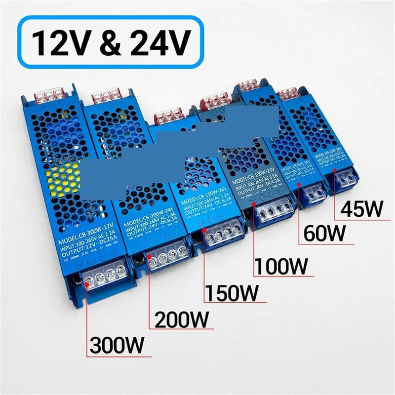 24V 100W Beige LED Power Supply Driver For Lighting Lamp Strips Constant Voltage - Image 3
