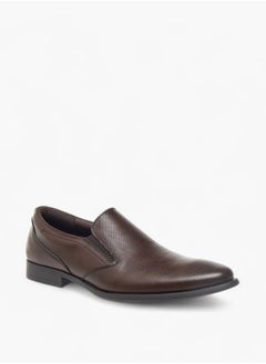 LBL by Shoexpress Men Textured Slip-On Loafers  - Image 2