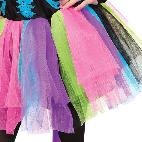 Fun World Funky Punky Bones Costume, Large 12-14, Multicolor - Image 3