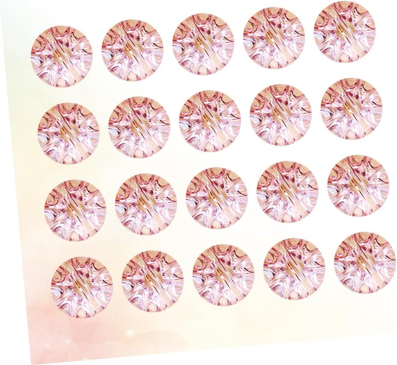 Zerodeko 50pcs Pastel Pink Crystal Sewing Buttons for Cardigans Sweaters Coats, Soft Shaped DIY Fasteners for Women Boys Daily Craft Use - Image 2