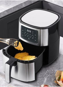 Winning Star 1400W Air Fryer, Digital Touch Screen Time Control Oilless Cooker 5.5l Air Fryer Oven, Nonstick and Dishwasher Safe Basket, Quick & Easy Meals in Minutes Perfect for Simple Meals, Snacks  - Image 1