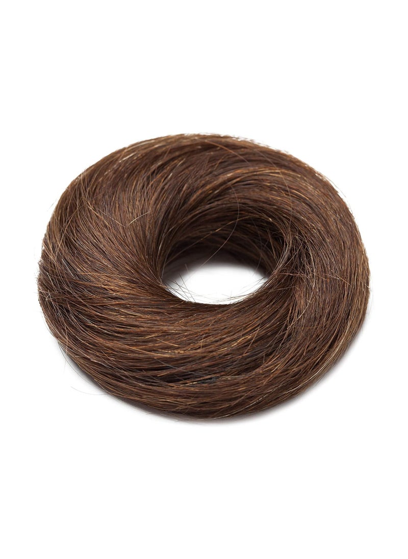 Estelle Nature Real Hair Bun ,Hair Pieces ,100% Human Hair Elastic Donut Chignons Bun ,Topknot Costume Bun Ponytail For Women  - Image 2