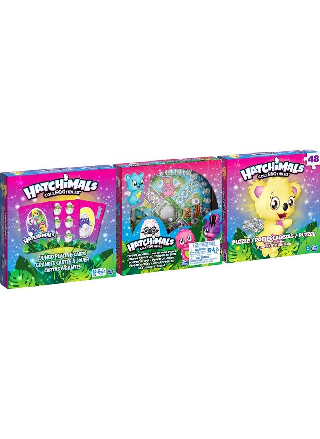 HATCHIMALS - Hatchimals Games 3 Pack Games Bundle, Kids Games for 3+ Years & Above - Image 1