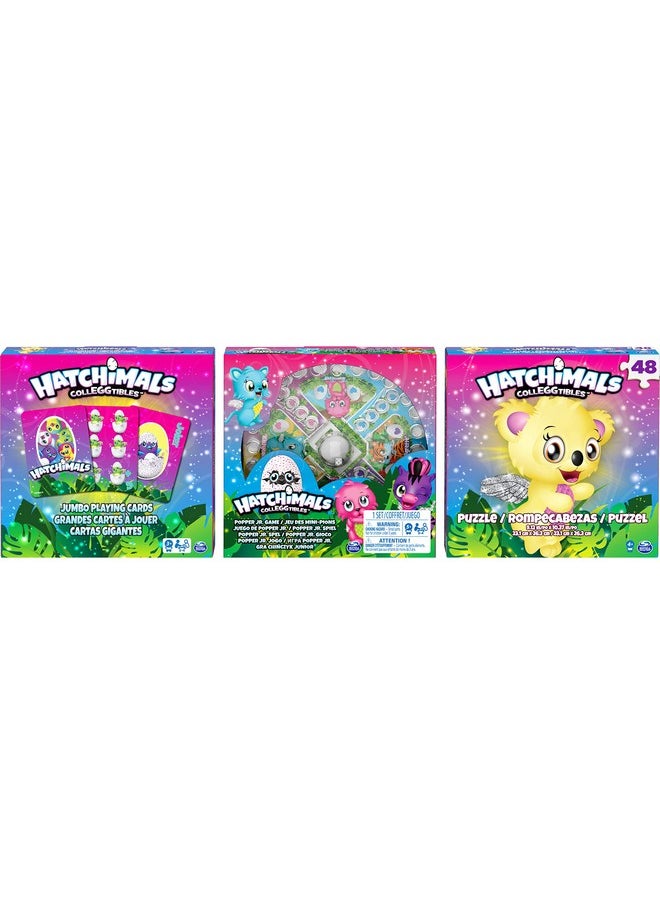 HATCHIMALS - Hatchimals Games 3 Pack Games Bundle, Kids Games for 3+ Years & Above - Image 1