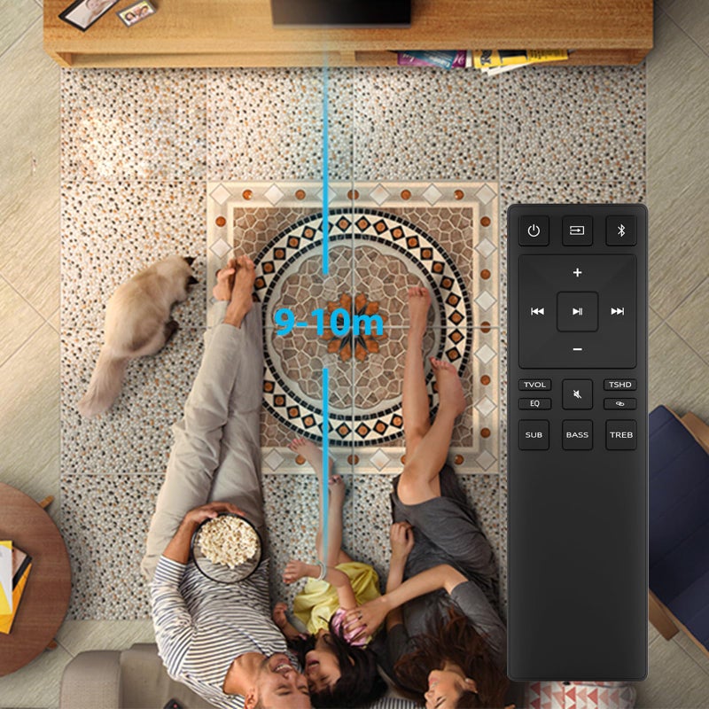 MYHGRC XRS551D Replacement VIZIO Sound Bar Remote Control for Vizio SmartCast Soundbar SB3621N-E8 SB351-D0 SB3531-D0 SB3651E6 SB3651-E6 SB3820-C6 SB3830-D0 SB3831-D0 SB3851D0 SB3851-D0 SB4031-D5 SB4051-D5 - Image 4