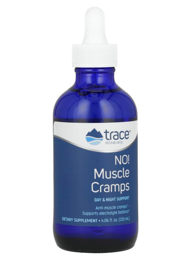 Trace Minerals لا! تشنجات العضلات 4.06 أونصة سائلة (120 مل)