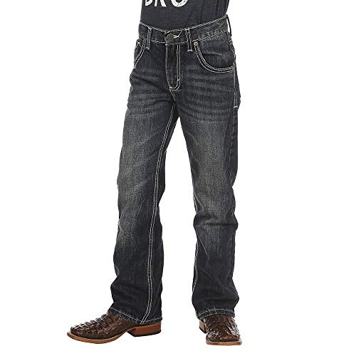 Wrangler Jeans Da Bambino 20X Vintage A Vita Bassa E Gamba Boot Cut - Denim Resistente Per Toddler, Colore Glasgow, Taglia 2T