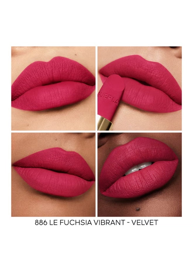 غيرلان GUERLAIN Rouge G The Refill-886 Le Fuchsia Vibrant- Velvet - Image 3