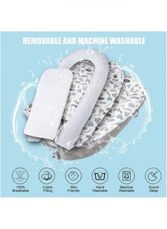 Generic Baby Nest Removable And Washable Portable Anti Pressure Baby Crib Biomimetic Baby Crib Travel Baby Crib Can Be Used For Bedroom Travel Camping  - Image 5