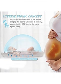 Generic Baby Nest Removable And Washable Portable Anti Pressure Baby Crib Biomimetic Baby Crib Travel Baby Crib Can Be Used For Bedroom Travel Camping  - Image 2