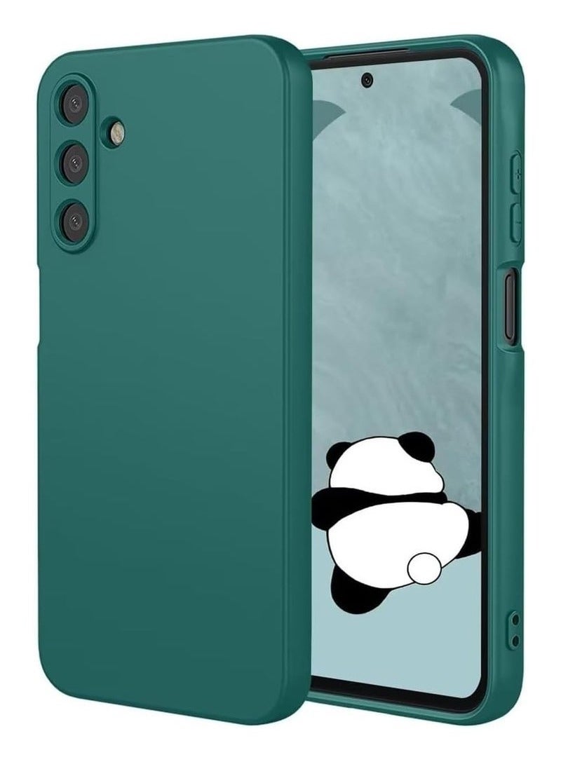 TIGER Samsung Galaxy S25 Case Cover | Scratch Resistant Liquid Silicone Case | Shockproof Bumper | Anti-Fingerprint Full-Body Protective Cover | Slim & Lightweight | Soft-Touch Matte Finish | Precision Cutouts | Camera & Screen Protection | Durable, Flexible & Easy to Clean  Green - Image 1