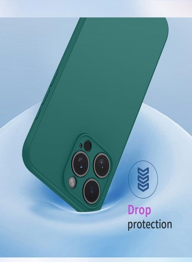 TIGER Samsung Galaxy S25 Case Cover | Scratch Resistant Liquid Silicone Case | Shockproof Bumper | Anti-Fingerprint Full-Body Protective Cover | Slim & Lightweight | Soft-Touch Matte Finish | Precision Cutouts | Camera & Screen Protection | Durable, Flexible & Easy to Clean  Green - Image 2