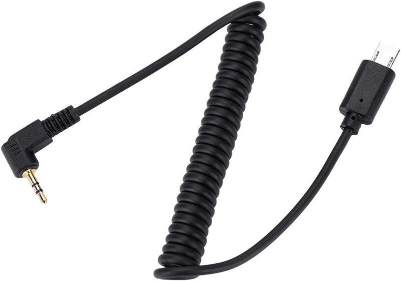 Serounder RM-VPR1 3.5mm/2.5mm Shutter Release Cable Cord for A7III/A9/A99 II/A7 II/A6500 Camera(2.5mm-) - Image 1